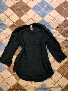 Black Long Sleeve Top
