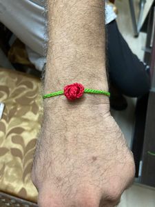 Simple crochet Rakhi