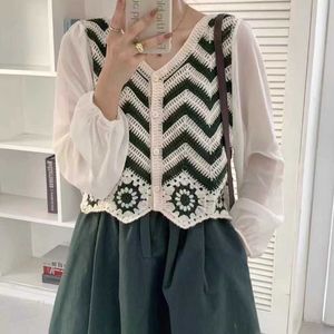 Crochet Knit Cardigan