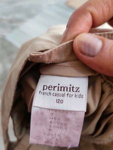 Cute Tan Pinafore Dress