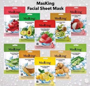 Facial Sheet Mask for Women & Men Combo Pack Of 8