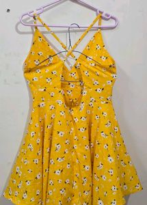 &#39;Sunny Yellow Floral Dress–Cute&amp;Comfy Summer Vibes