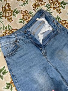 wash blue jeans