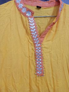 Elegant Yellow Sharara Set