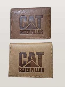 CAT Leather Wallet For Unisex