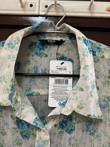 Shein Floral Print Top