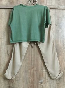 TSHIRT AND PANT SET