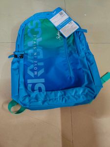 Skybags Blue And Green Unisex Bag With Tag