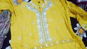 Embroidery  Sharara Dress