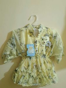 Floral Print Baby Girl Dress