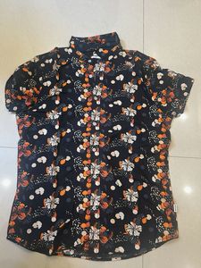 Floral Button-Down Shirt
