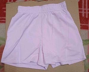 Strapless Bandeau Crop Top With Shorts