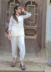 Ethnic Co Ord..Dhoti Plus Top