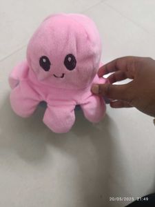 Pink And Blue Duo Octopus Soft Toy