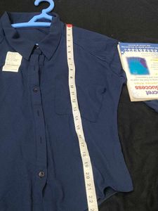 Navy Blue Casual Shirt