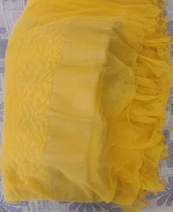 Yellow Ethnic Skirt