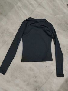 Grey Full Sleeve Top