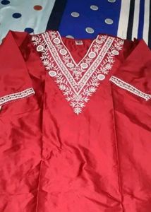 Women V Neck Kurti