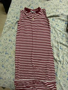 Red And White Bodycon Dress