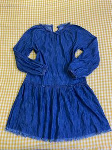 Cute Denim Dress 10-12 Yrs(bust 32-34)