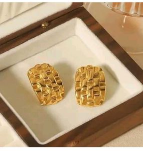 Golden Woven Earrings