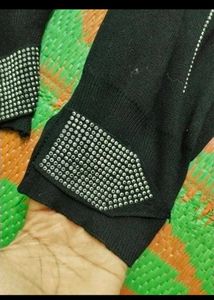 Black Embellished trouser