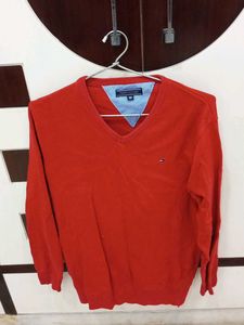 Tommy Hilfiger Red Sweater