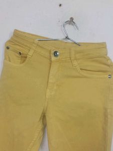 Mustard Yellow Skinny Jeans