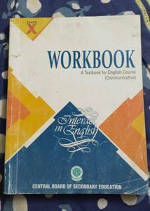 Class X English Workbook