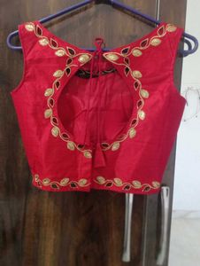 Blood Red Colour Blouse