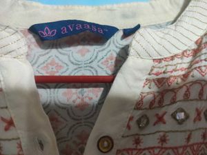 Set of 2 --Avaasa Long A-line Kurti