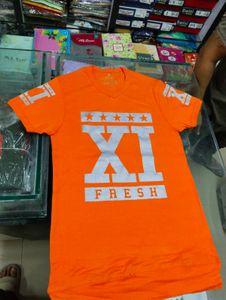 Orange Graphic T-Shirt