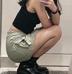 Stylish Pastel Green Skirt