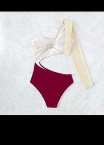 One Piece Assymetrical Swimsuit