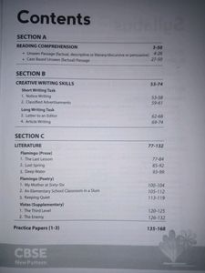 Class XII Arihant English Sample Practice Papers