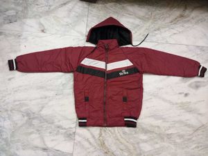 MEN BOMBER JACKET ( MAROON)