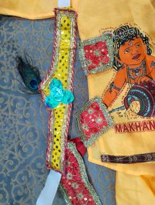 Krishna Dress With Material