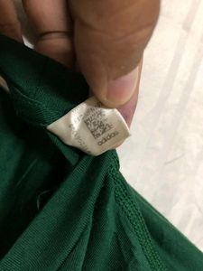 Adidas Green Long Sleeve T Shirt