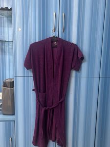 Plush Purple Robe