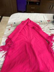 Pink Fringe Dress