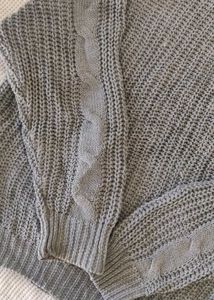 Gray Knit Sweater