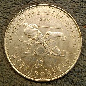 Hungary Ice Hockey Coin
