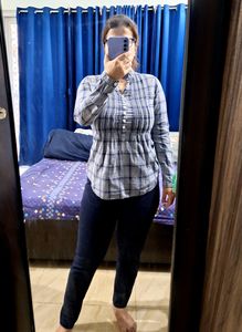 Original Lee Cotton Check Shirt for Women