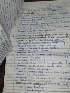 Handwritten chemistry notes (allen)
