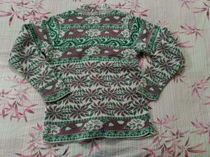 Patterned Knit Cardigan