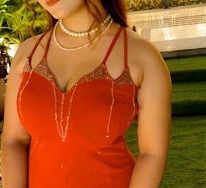 Maroon Prom Dress