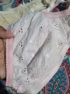 Vintage Eyelet Bras - Size 34B