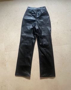 FAUX LEATHER PANTS