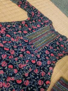 Floral Kurta  With Duppta