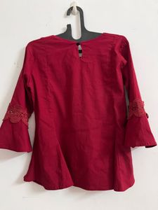 Cute Red Top, superrr stretchable